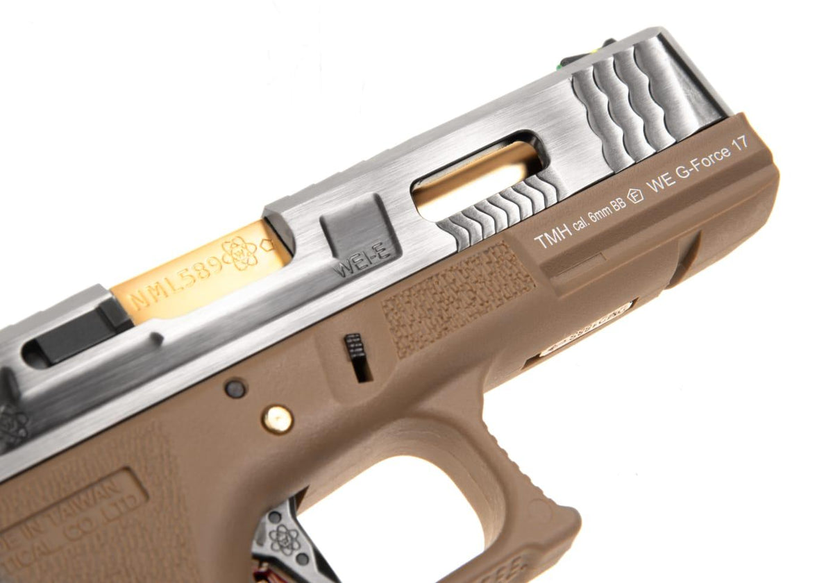 G-Force 17 SV Gold Barrel Metal Version GBB