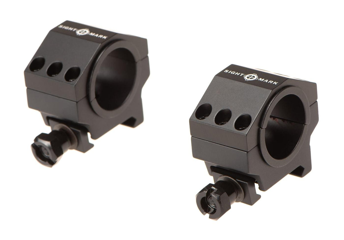 30mm / 25.4mm Tactical Mounting Rings - Low Height