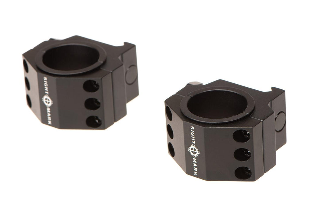30mm / 25.4mm Tactical Mounting Rings - Low Height
