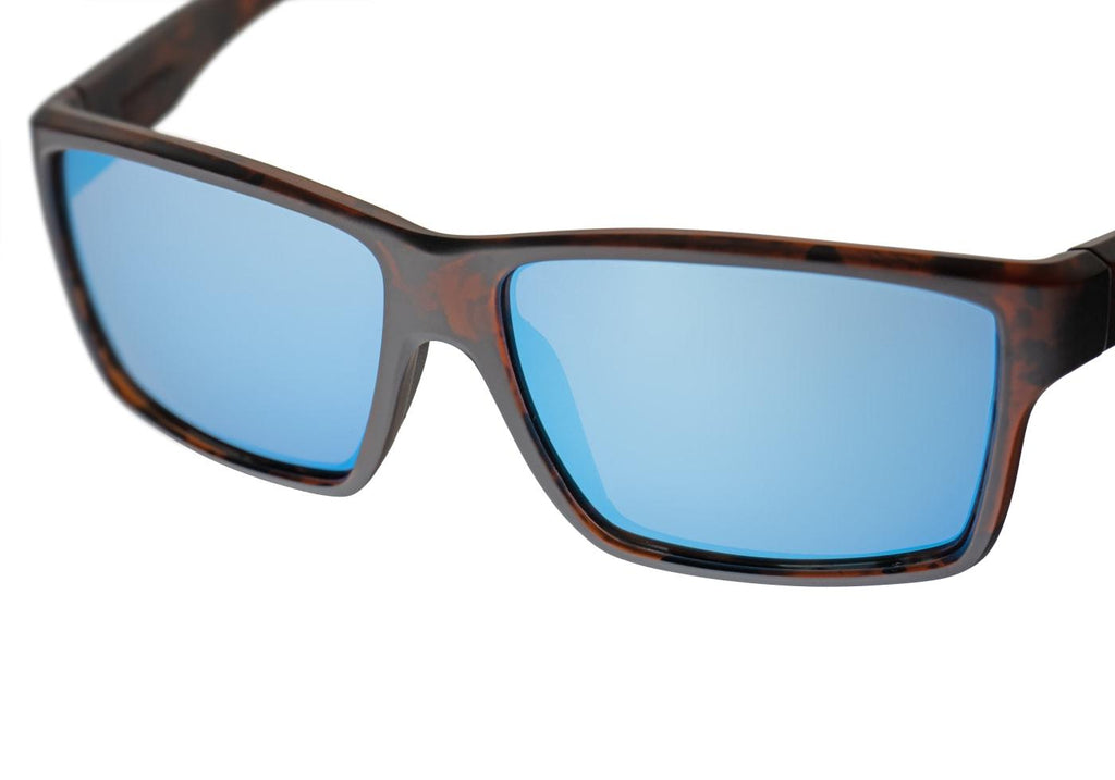 Explorer - Polarized - Tortoise Frame / Bronze Lens / Blue Mirror