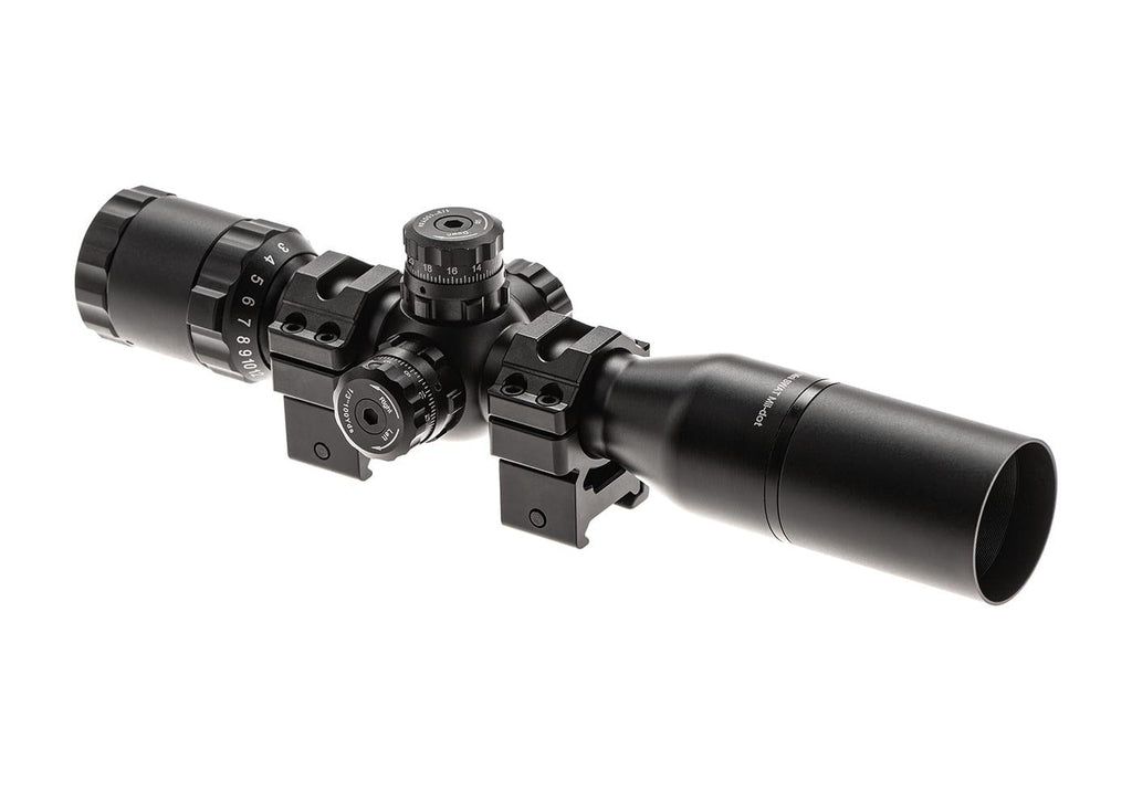 BugBuster 3-12X32 Scope Side AO Mil-Dot With QD Rings