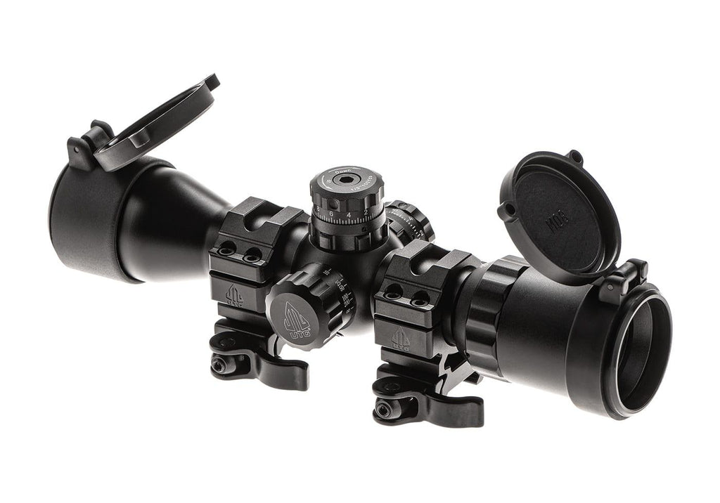 BugBuster 3-12X32 Scope Side AO Mil-Dot With QD Rings