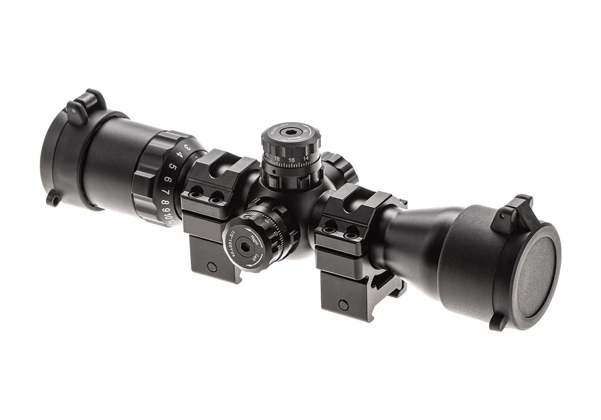 BugBuster 3-12X32 Scope Side AO Mil-Dot With QD Rings