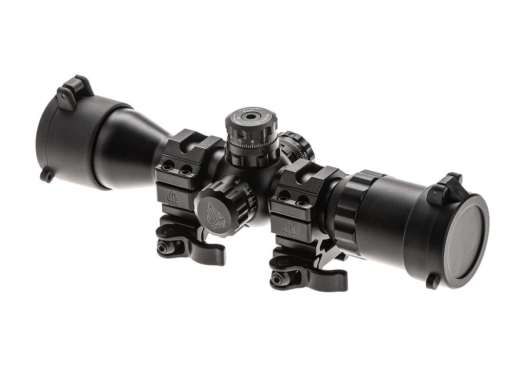 BugBuster 3-12X32 Scope Side AO Mil-Dot With QD Rings