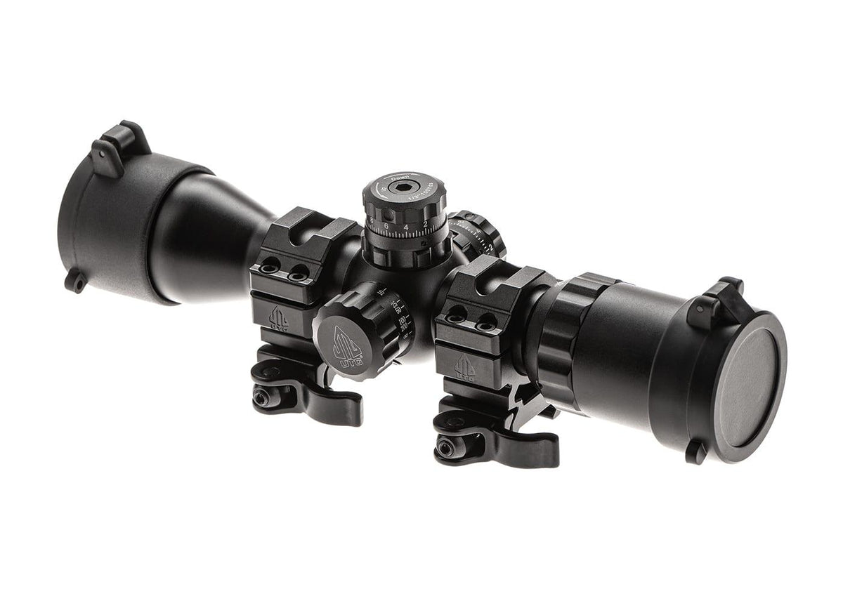 BugBuster 3-12X32 Scope Side AO Mil-Dot With QD Rings