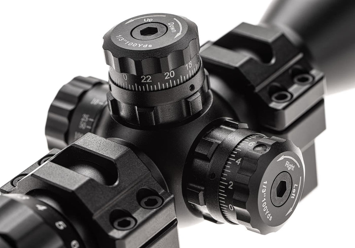 BugBuster 3-12X32 Scope Side AO Mil-Dot With QD Rings