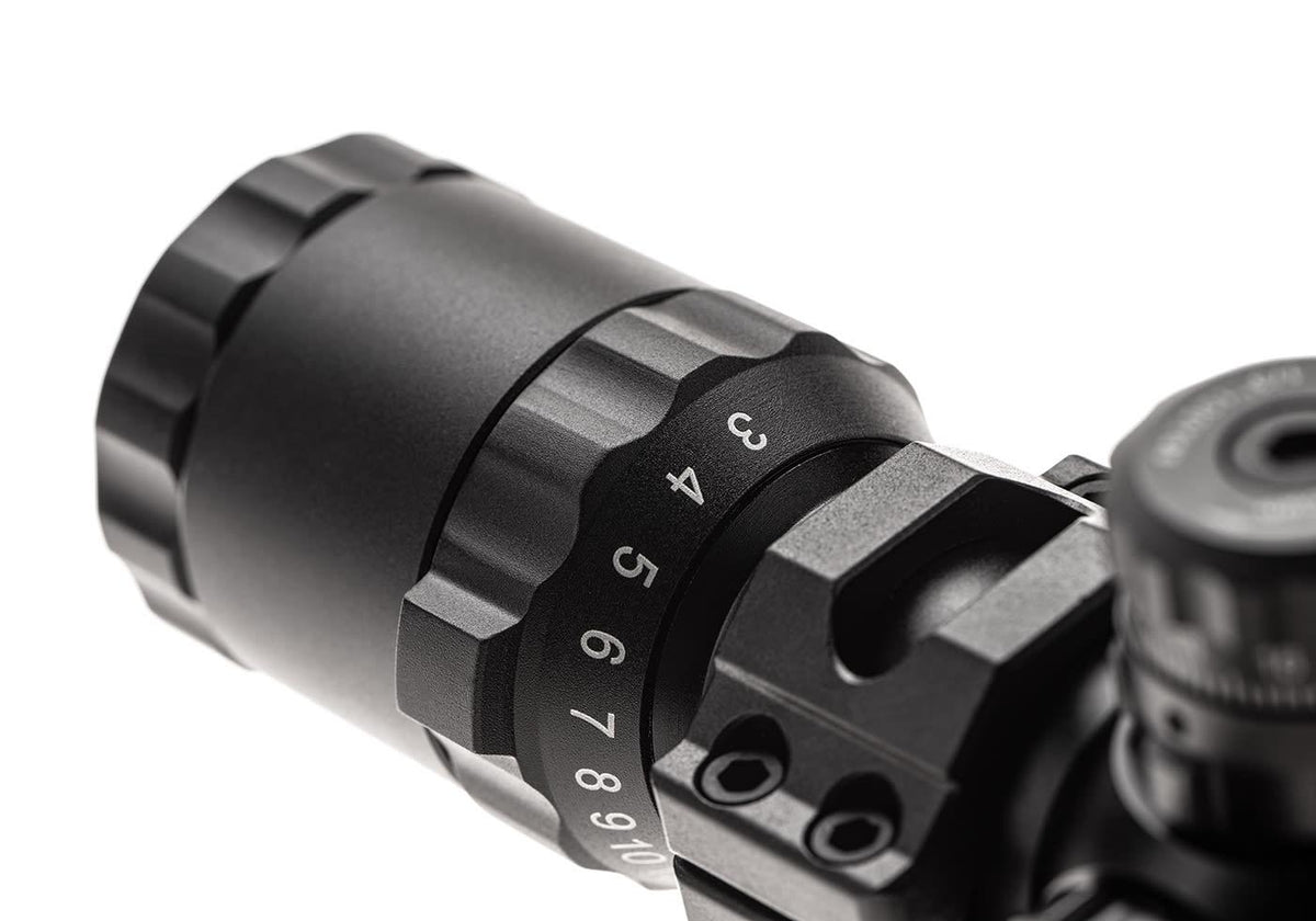 BugBuster 3-12X32 Scope Side AO Mil-Dot With QD Rings