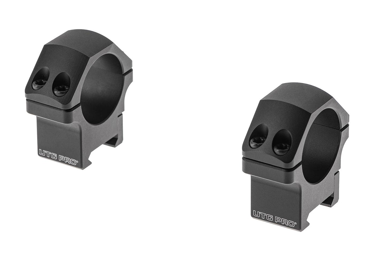 PRO 30mm Low Profile P.O.I. Picatinny Rings