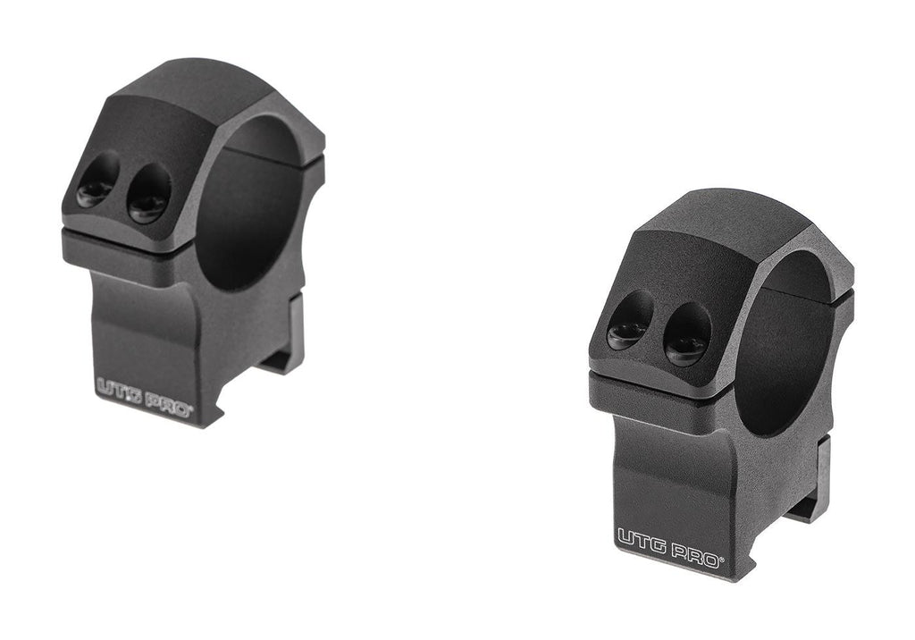 PRO 30mm Medium Profile P.O.I. Picatinny Rings