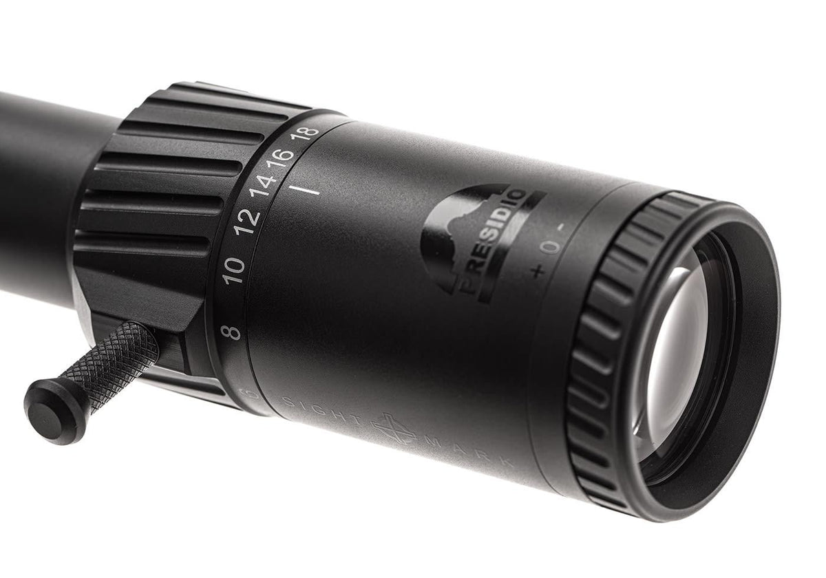 Presidio 3-18x50 MR2 FFP Riflescope
