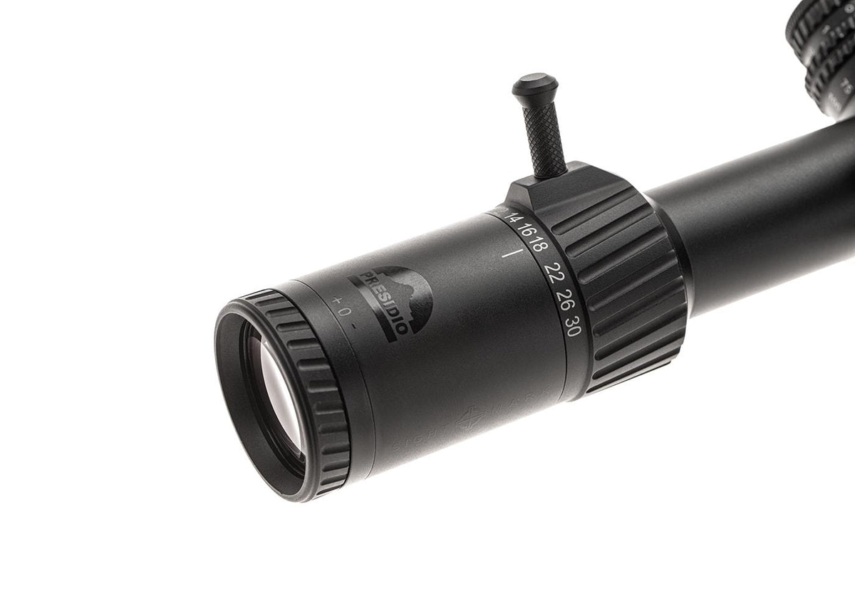 Presidio 5-30x56 LR2 FFP Riflescope