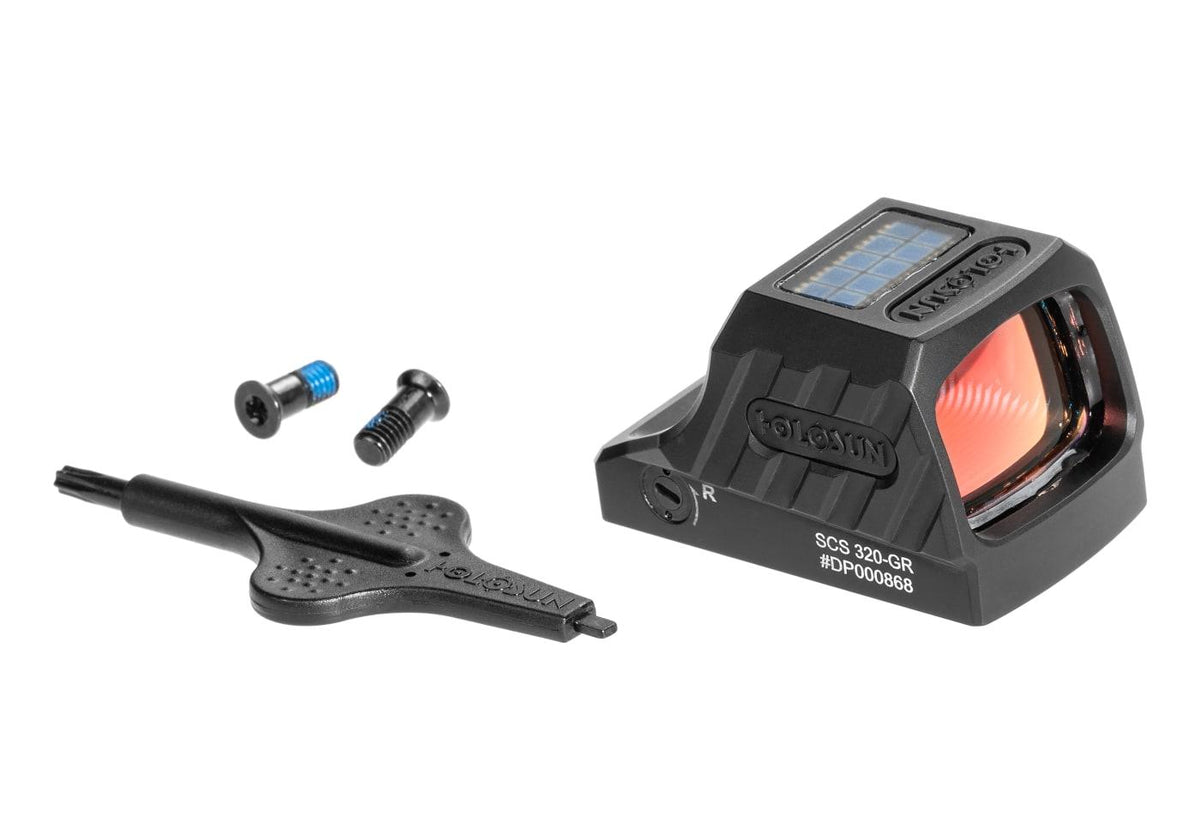 SCS Solar Green Circle Dot Sight Sig Sauer  P320 Footprint