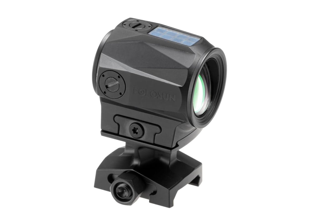 Solar Charging Rifle Sight Green Circle Dot