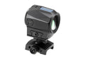 Solar Charging Rifle Sight Red Circle Dot
