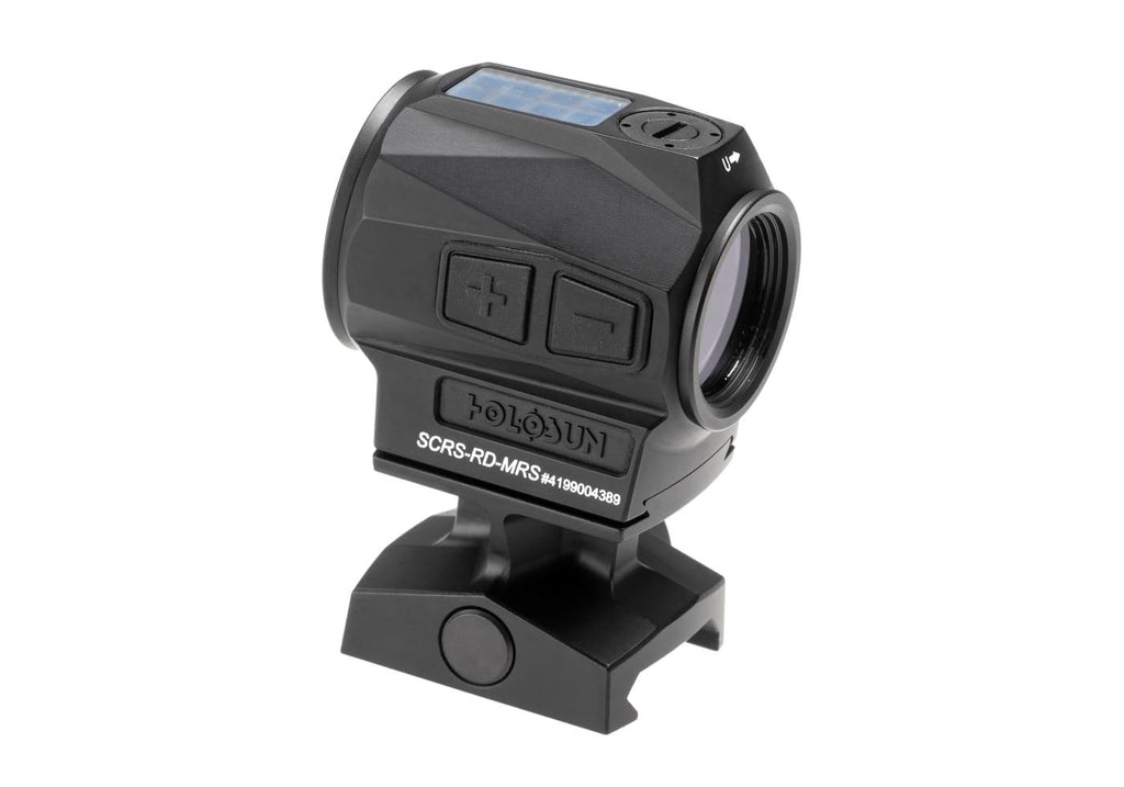 Solar Charging Rifle Sight Red Circle Dot