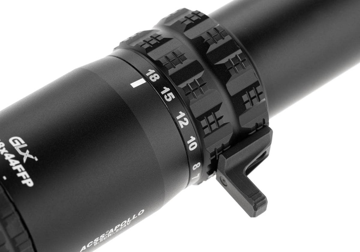 GLx 3-18X44 FFP ACSS Apollo Reticle 6.5CR/.224V