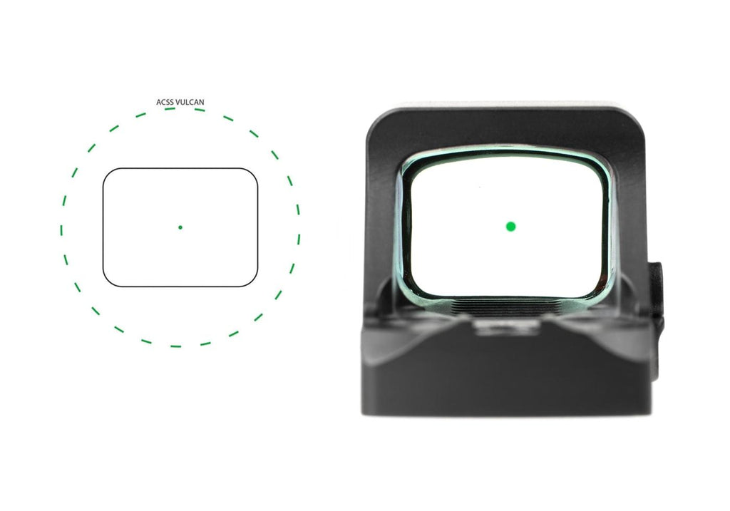 HE507-GR-X2 Compact Pistol Green Dot Sight ACSS Vulcan