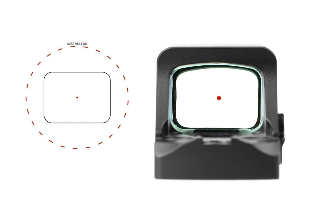 HS507K-X2 Compact Pistol Red Dot Sight ACSS Vulcan