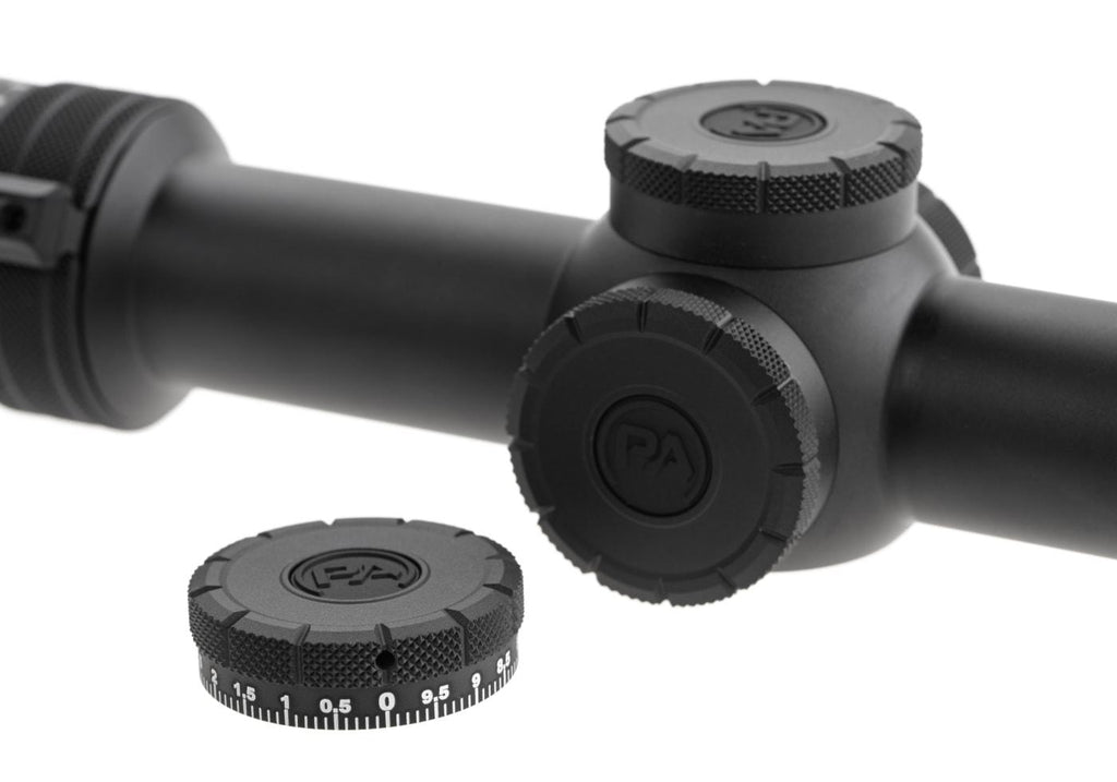 PLxC 1-8X24 FFP ACSS Raptor M8 Meters Reticle 5.56/.308