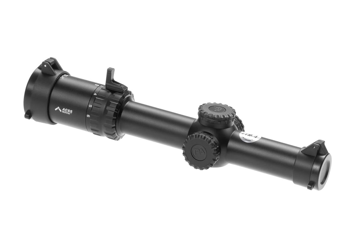 SLx 1-6x24mm SFP Rifle Scope Gen IV Illuminated ACSS Nova Fiber Wire Reticle