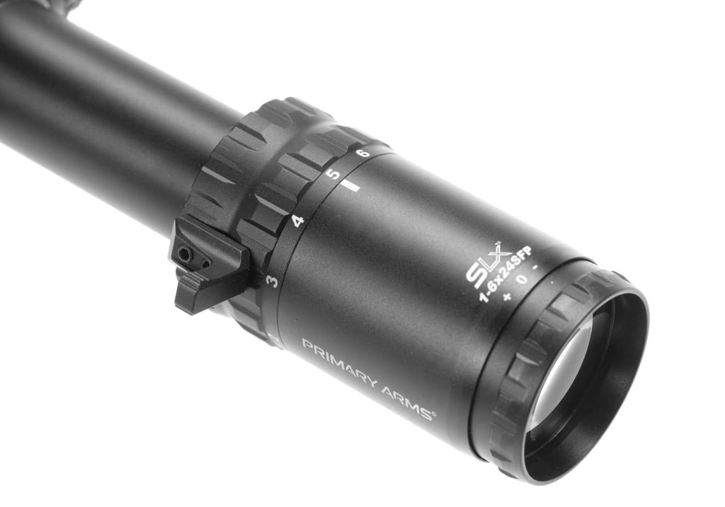 SLx 1-6x24mm SFP Rifle Scope Gen IV Illuminated ACSS Nova Fiber Wire Reticle