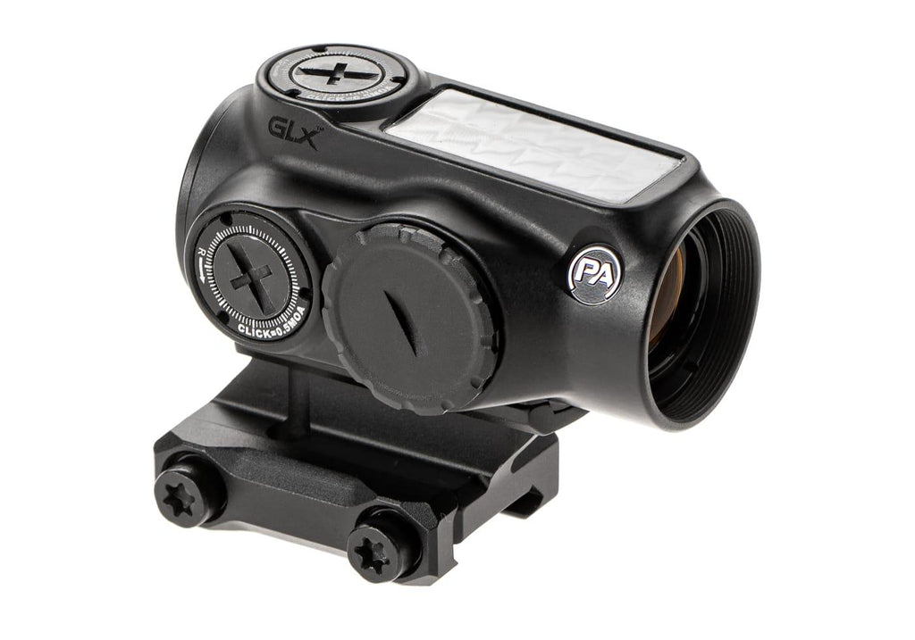 GLx MD-21S Push Button 21mm Microdot with AutoLive 2 MOA Red Dot Reticle