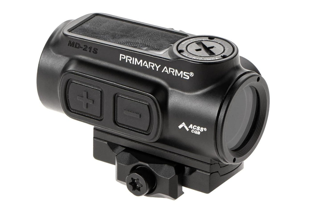 GLx MD-21S Push Button 21mm Microdot with AutoLive 2 MOA Red Dot Reticle