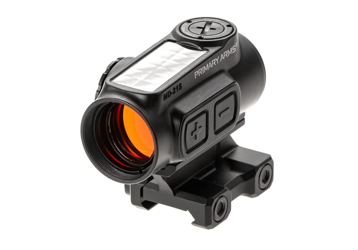 GLx MD-21S Push Button 21mm Microdot with AutoLive 2 MOA Red Dot Reticle
