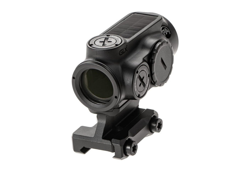 GLx MD-21S Push Button 21mm Microdot with AutoLive 2 MOA Red Dot Reticle