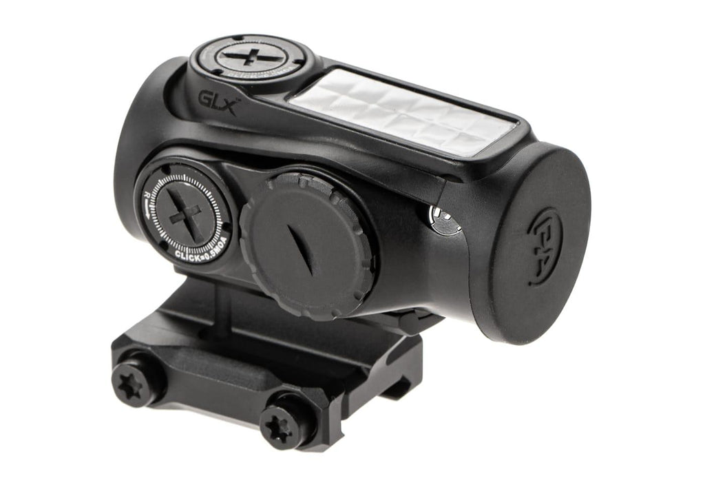 GLx MD-21S Push Button 21mm Microdot with AutoLive 2 MOA Red Dot Reticle