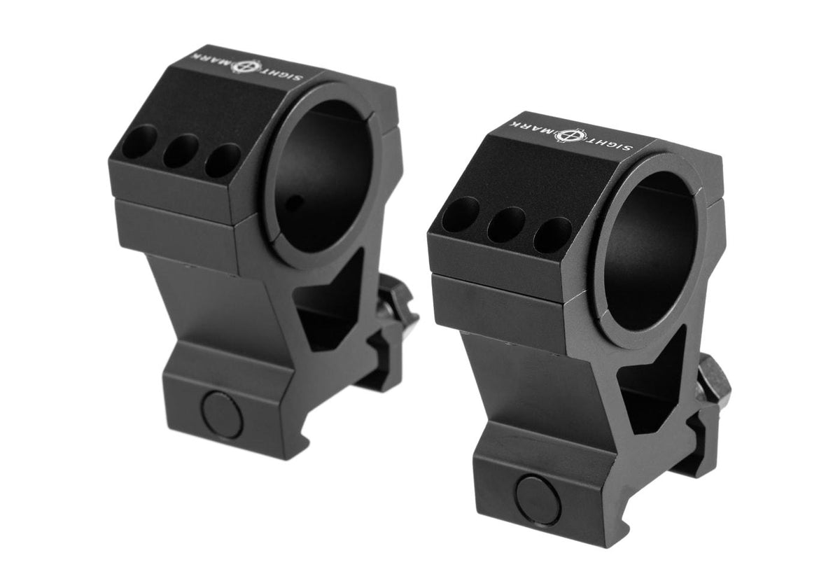 Tactical Mounting Rings – Extra-High Height Picatinny Rings 1 inch / 30mm