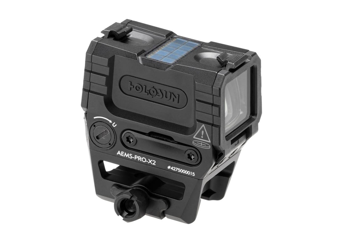 AEMS PRO X2 Solar Gold Circle Dot Sight