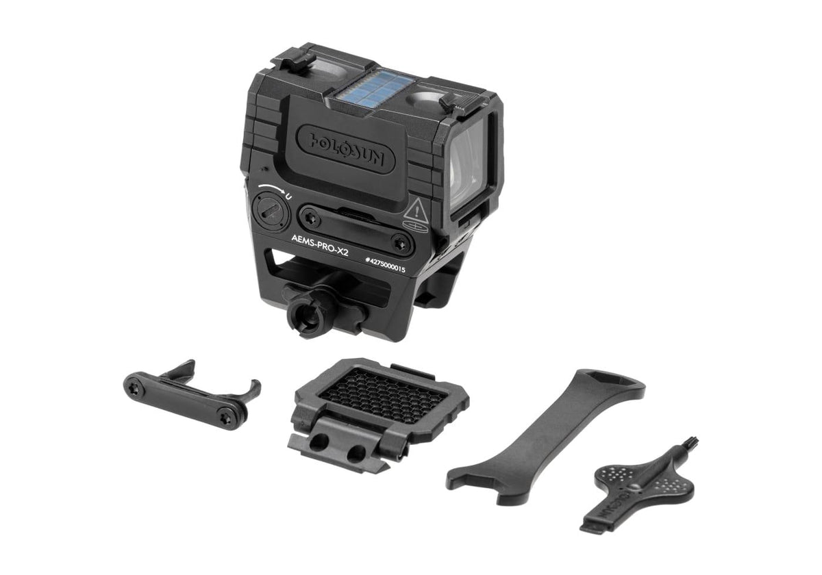 AEMS PRO X2 Solar Gold Circle Dot Sight