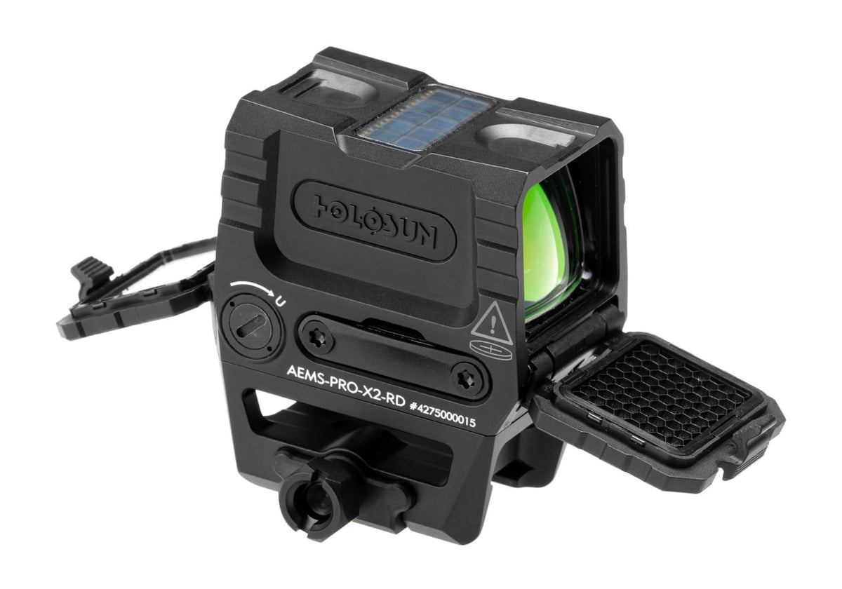 AEMS PRO X2 Solar Gold Circle Dot Sight