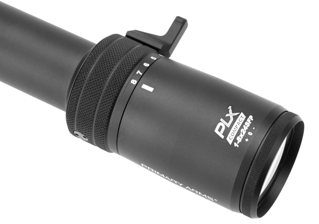 PLx 1-8x24 Compact SFP Scope ACSS Nova 5.56 / .308 Fiber Wire Reticle