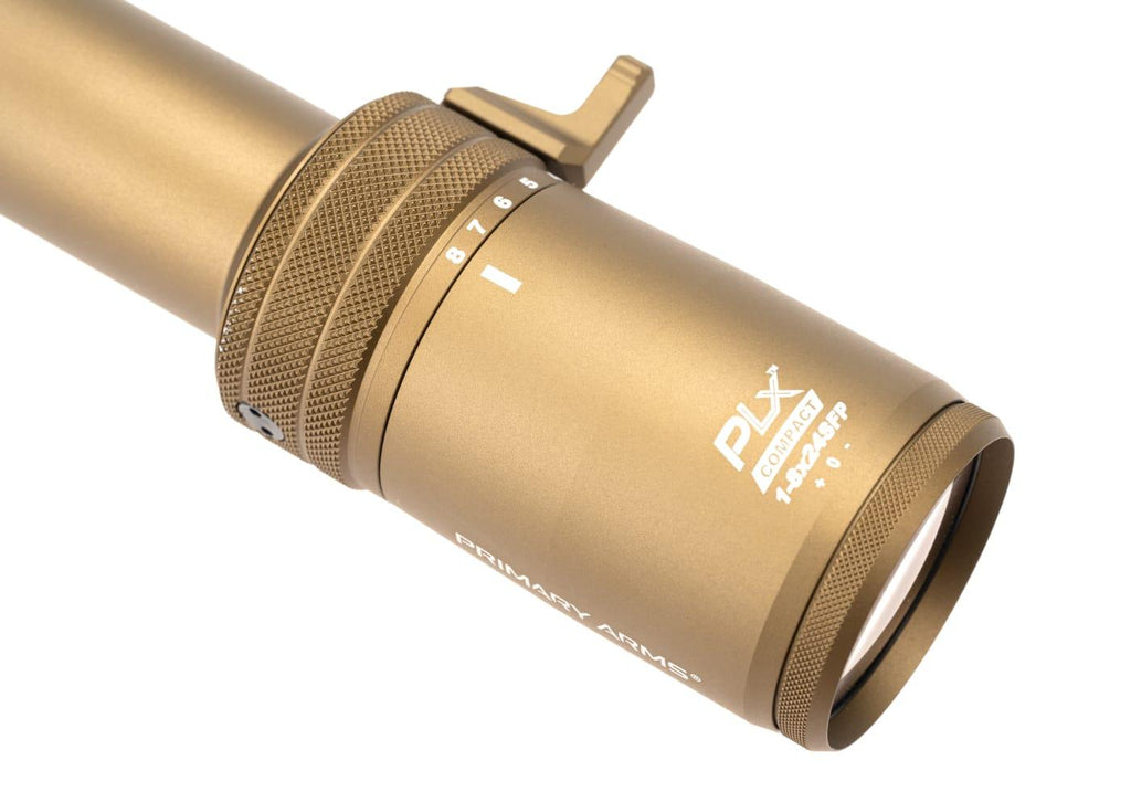 PLx 1-8x24 Compact SFP Scope ACSS Nova 5.56 / .308 Fiber Wire Reticle