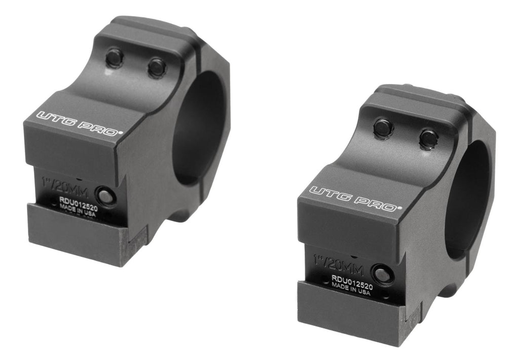 P.O.I. High Profile 1 Inch Dovetail Rings