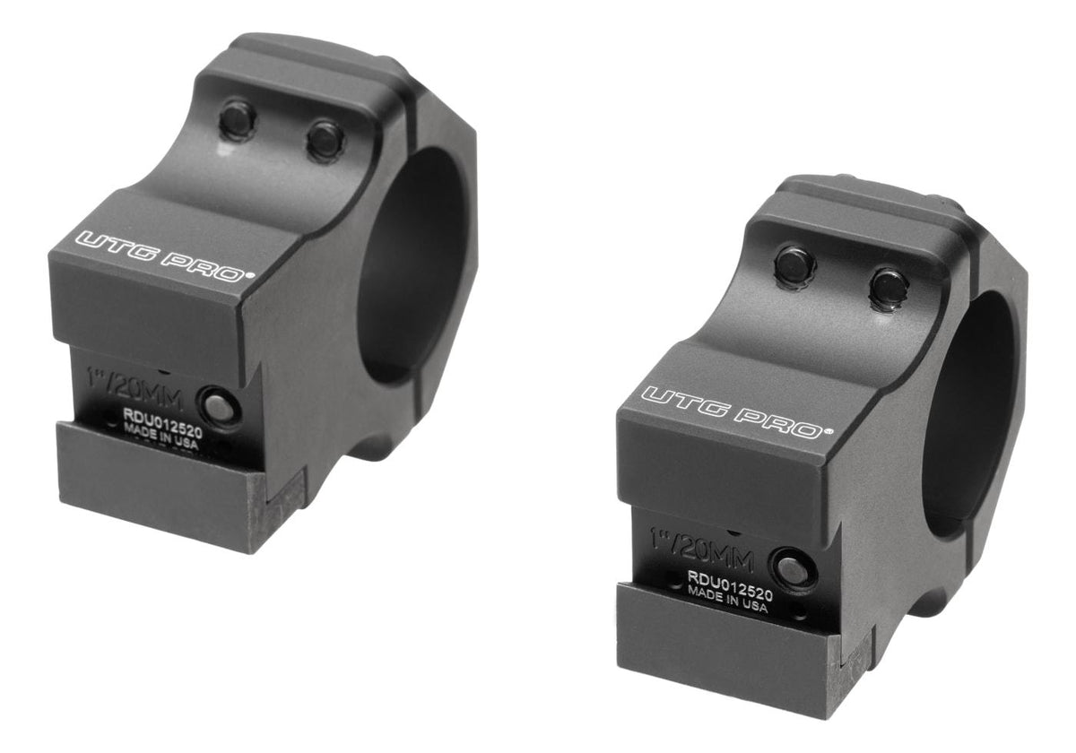 P.O.I. High Profile 1 Inch Dovetail Rings