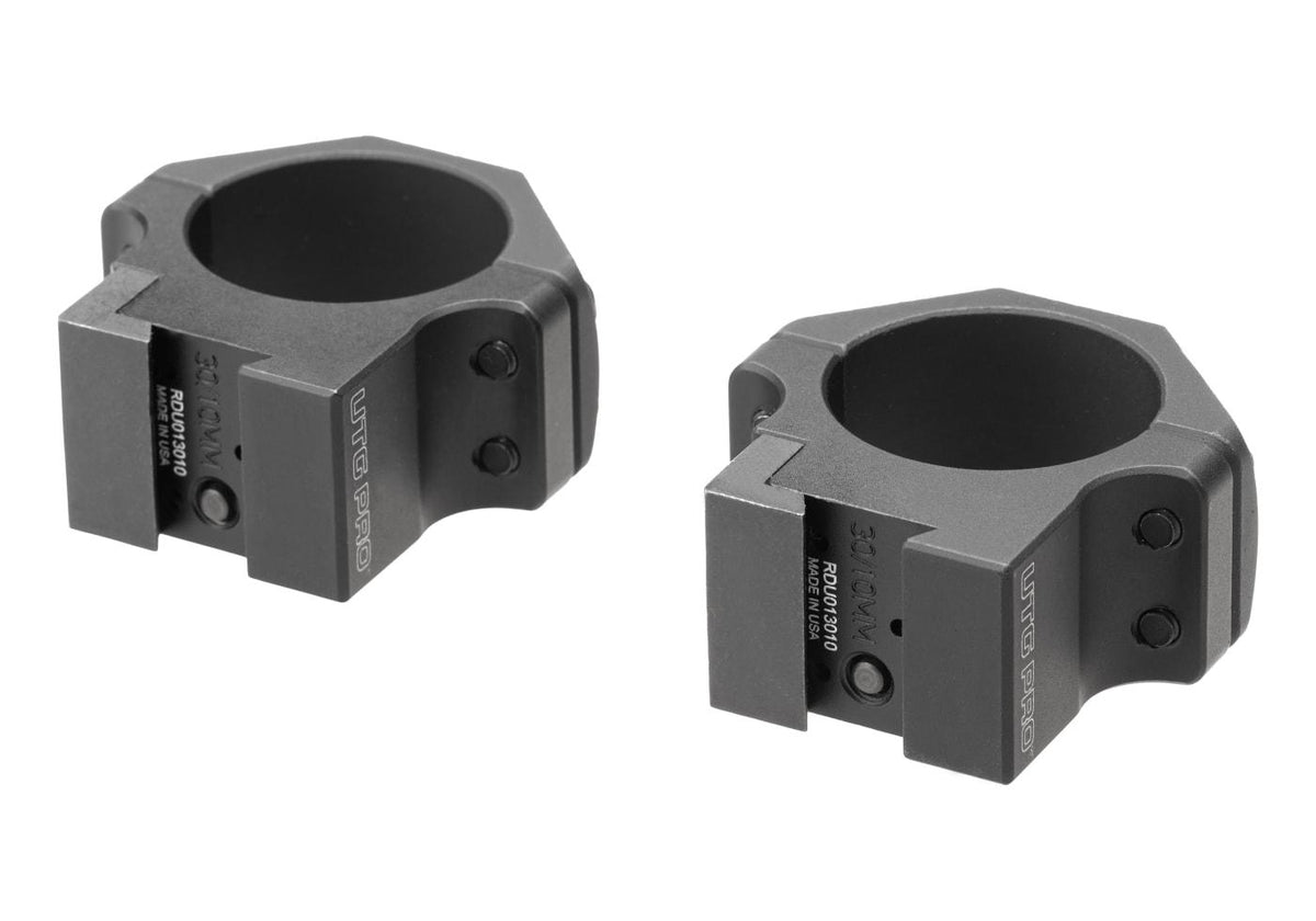 P.O.I. Low Profile 30 mm Dovetail Rings