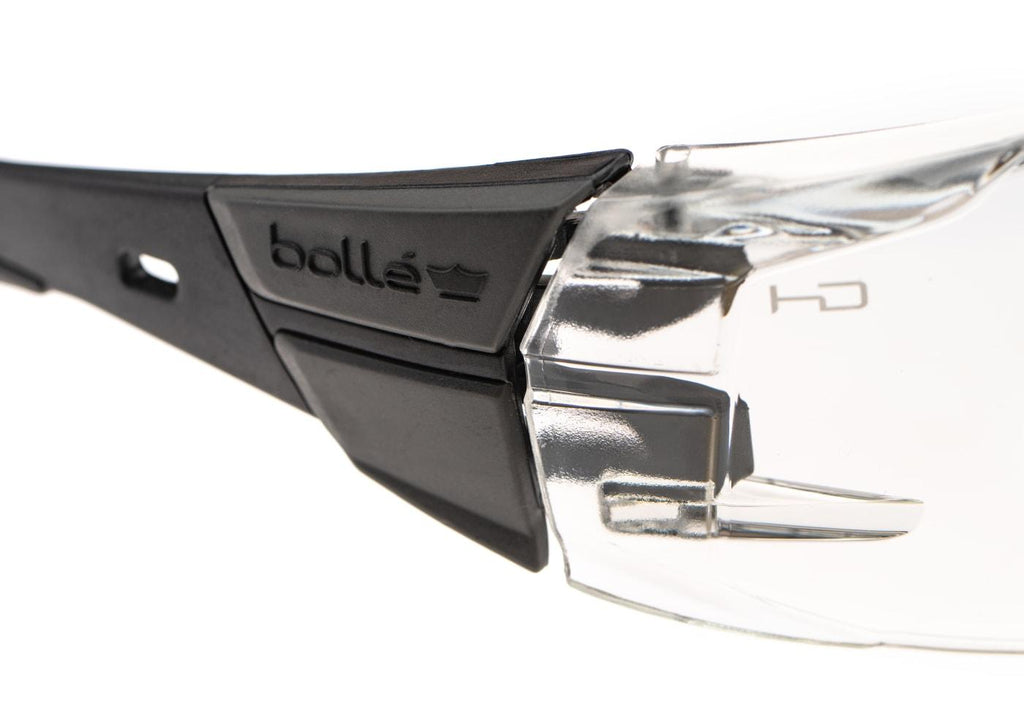 Rush+ 2.0 Hydrophobic Lens Black Frame