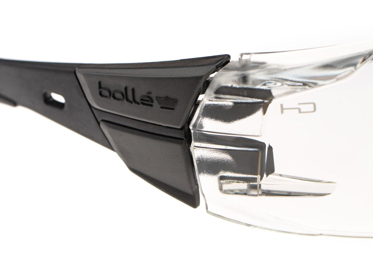 Rush+ 2.0 Hydrophobic Lens Black Frame