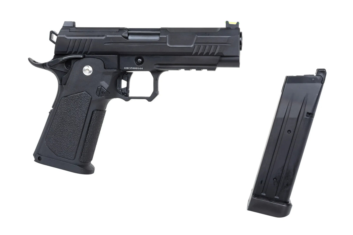 Arcturus Hi-Capa Vanguard 4.3" GBB Pistol (Optics Ready) - Black