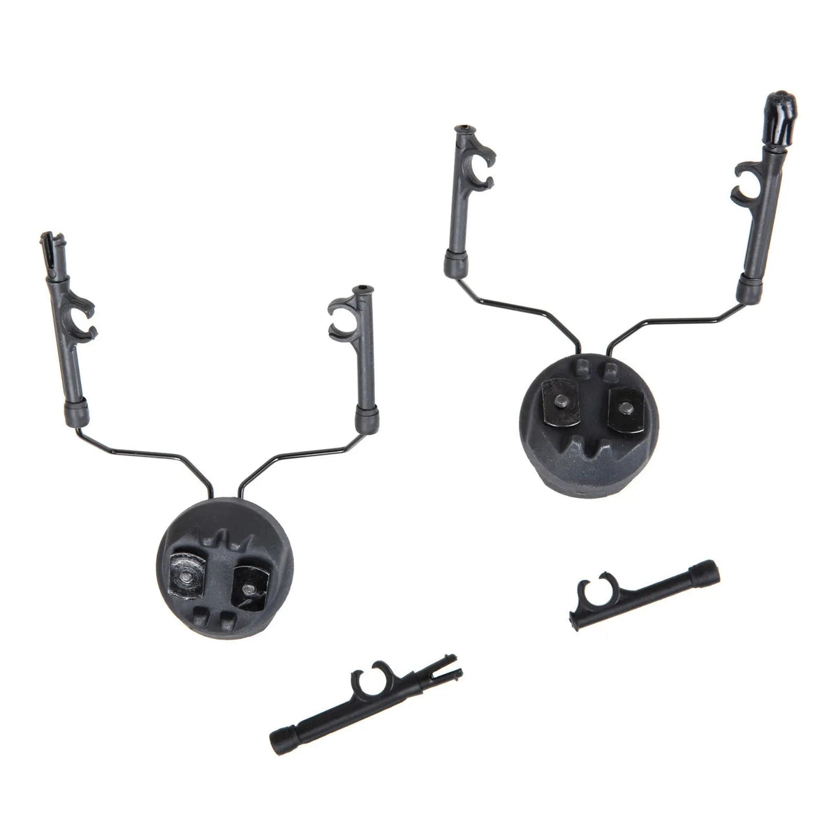 TacSky headset adapter type Comtac for MTEK rails Black