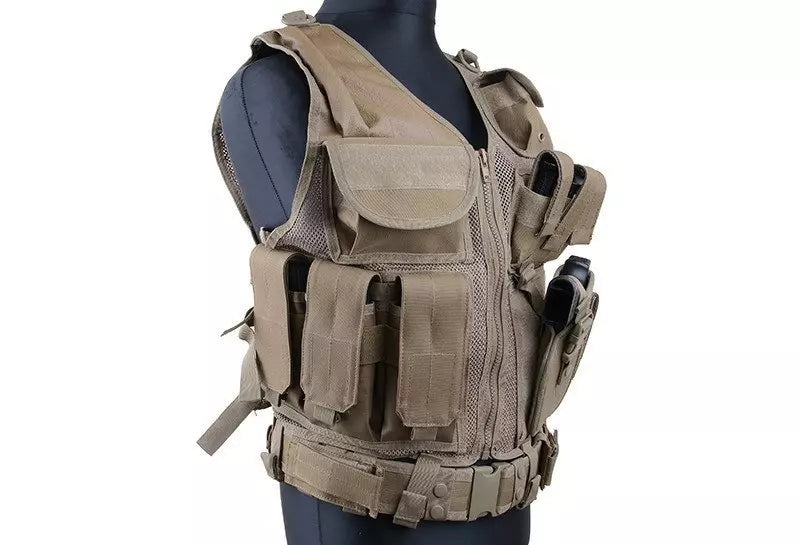 KAM-39 tactical vest - tan