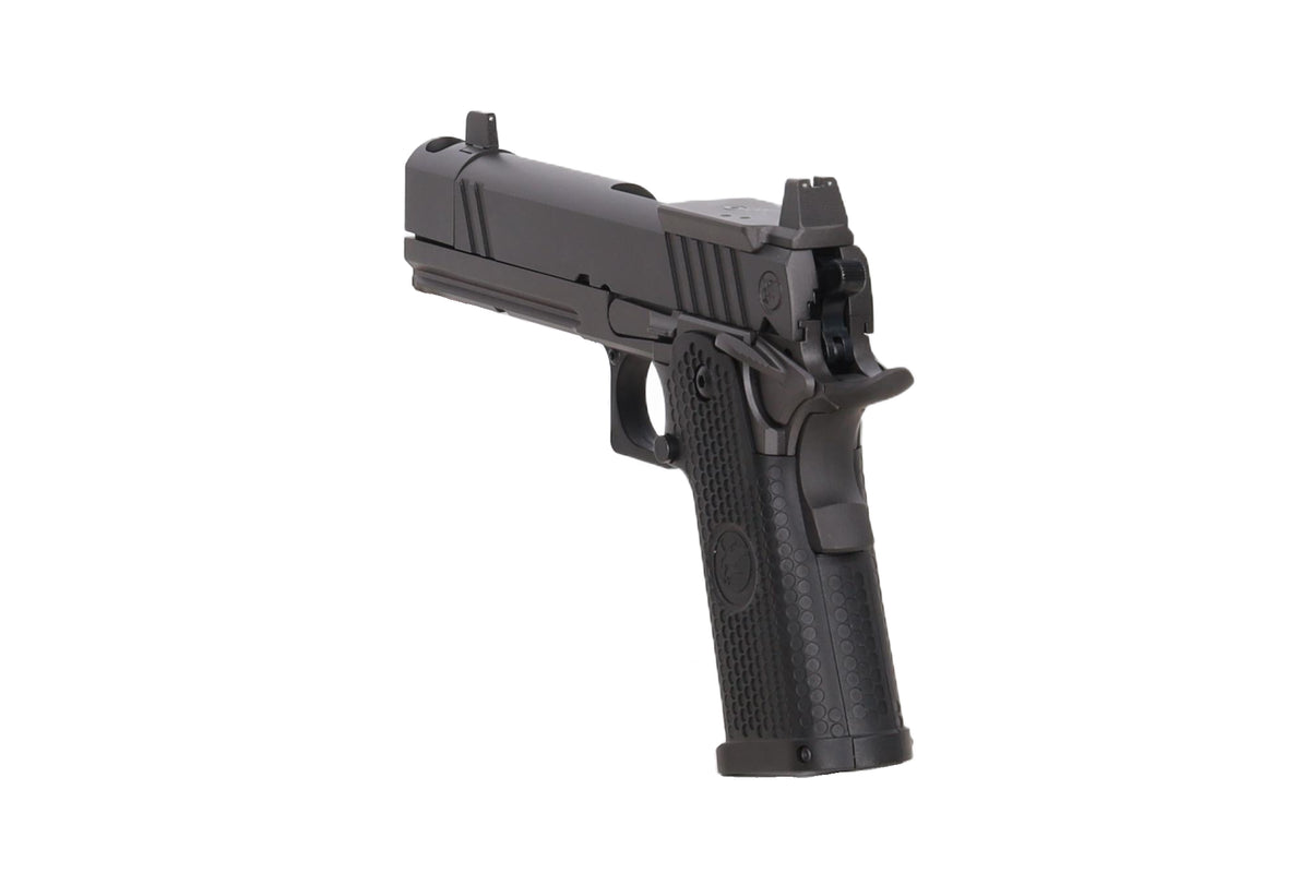 Nighthawk Custom TRS Comp GBB Pistol (Optics Ready/Suppressor Ready) – Black