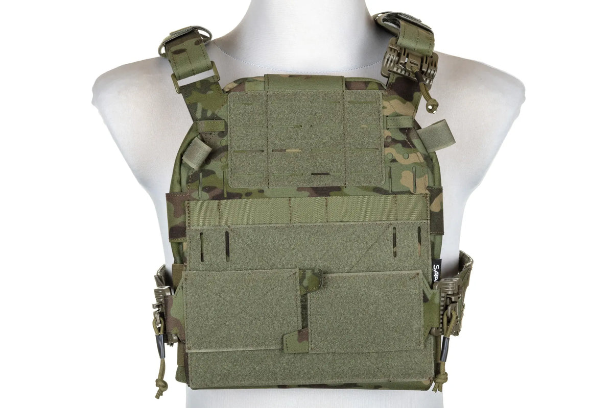 Specna Arms Tactical QR III Plate Carrier Vest Multicam Tropic