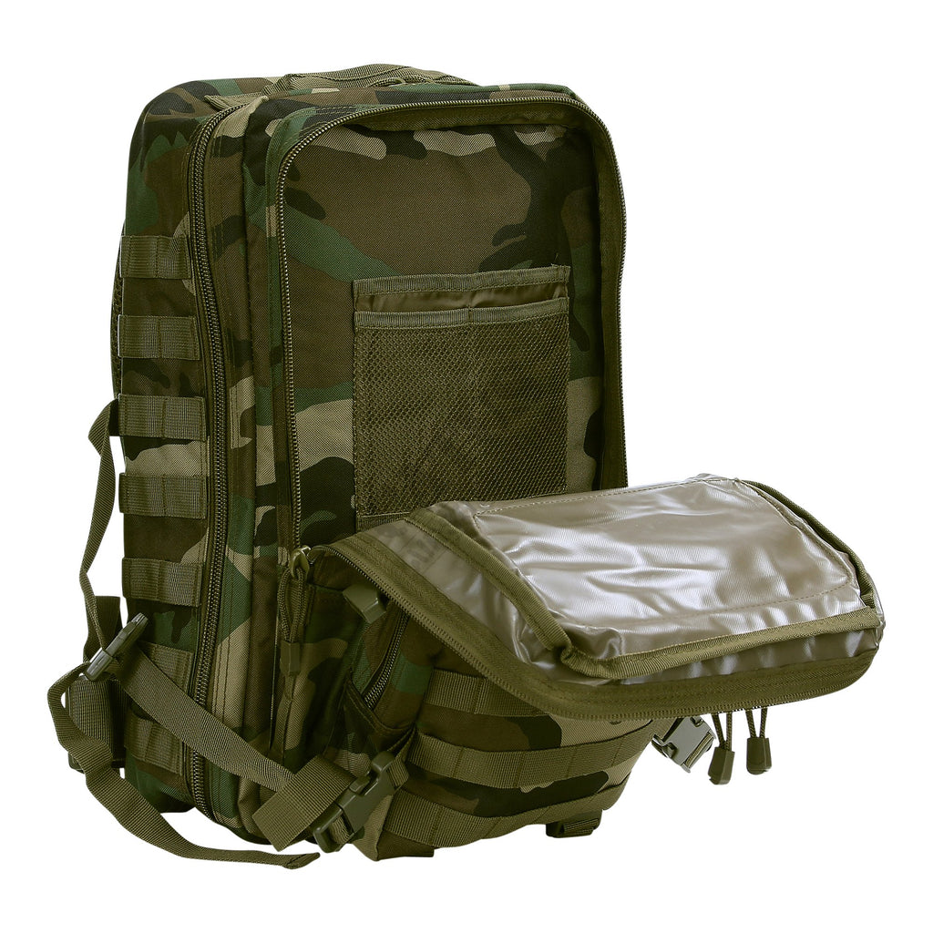Tactical Backpack Mountain Woodland 45L