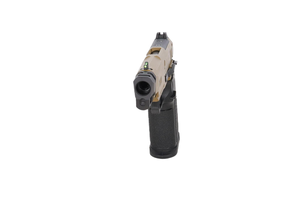 Arcturus Hi-Capa Vanguard 4.3" GBB Pistol (Optics Ready/Compensator) - Half-Tan