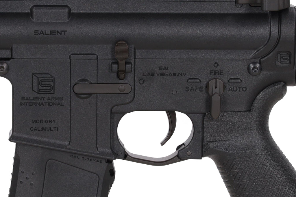 Salient Arms International x EMG M4/AR15 GRY 6.5" Cyma Platinum AEG Assault Rifle 8.2" – Black