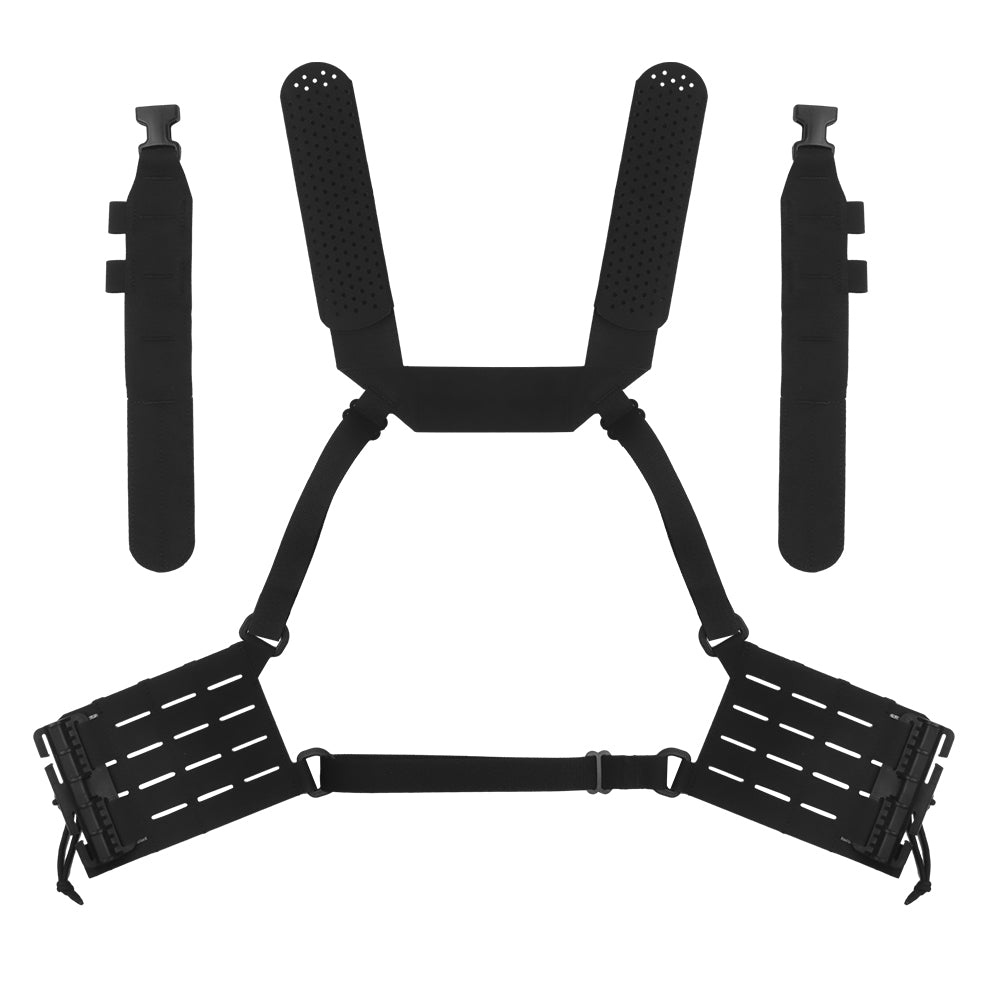 Wosport ARC Black Chest Rig Set